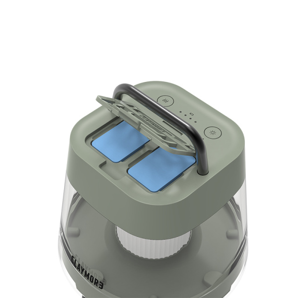 Фонарь кемпинговый противомоскитный Lamp Athena, 440 lum (moss green)